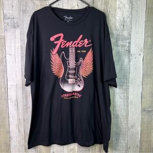 Fender Guitars XXL Stratocaster Original Contour Crewneck Short Sleeve T-Shirt